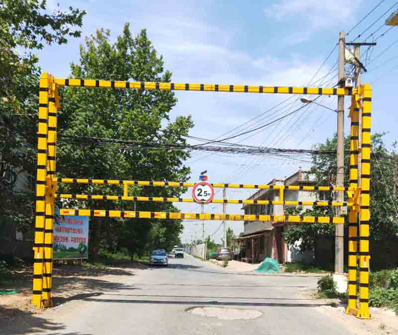 儋州农村道路限高架